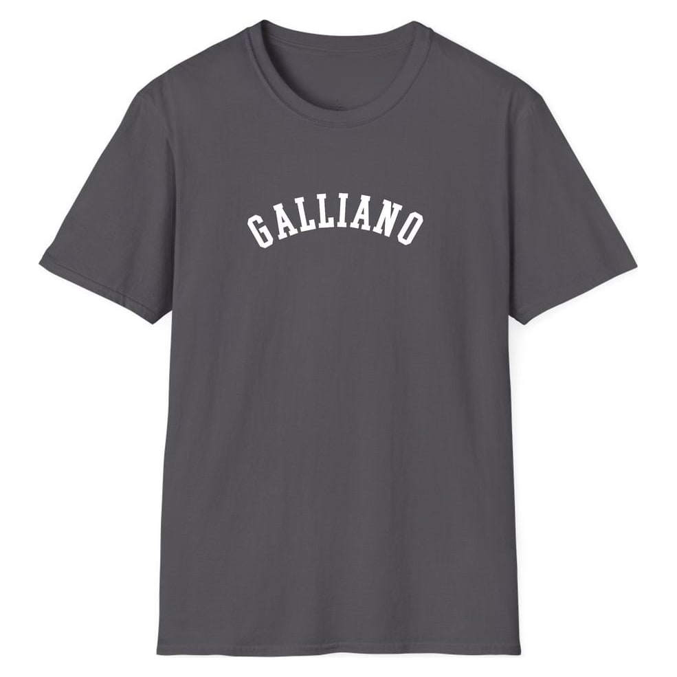 GALLIANO ARCHED — Charcoal