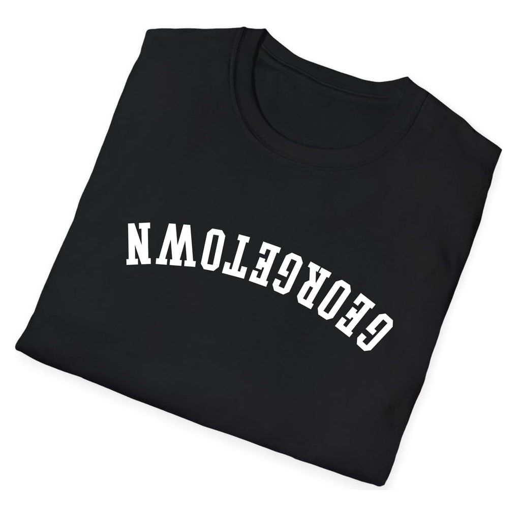 Georgetown ARCHED - UPSIDE DOWN — Black — view 4