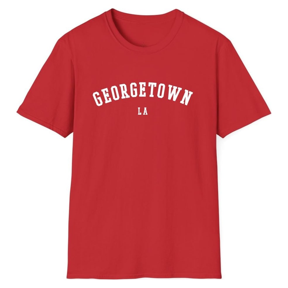 GEORGETOWN LOUISIANA ARCHED — Red