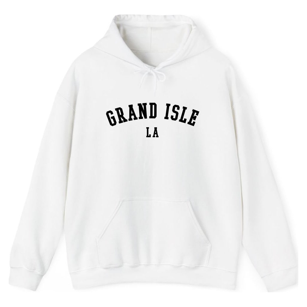 GRAND ISLE LOUISIANA ARCHED — White