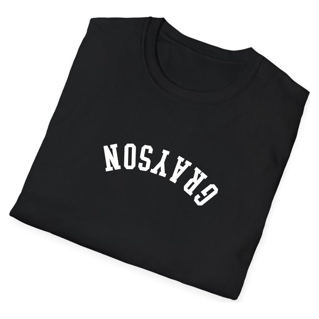 Grayson ARCHED - UPSIDE DOWN — Black — view 4
