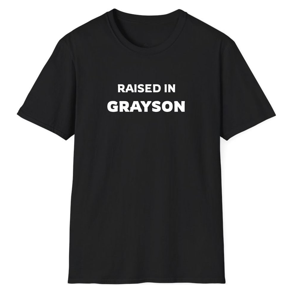 RAISED IN Grayson — Black
