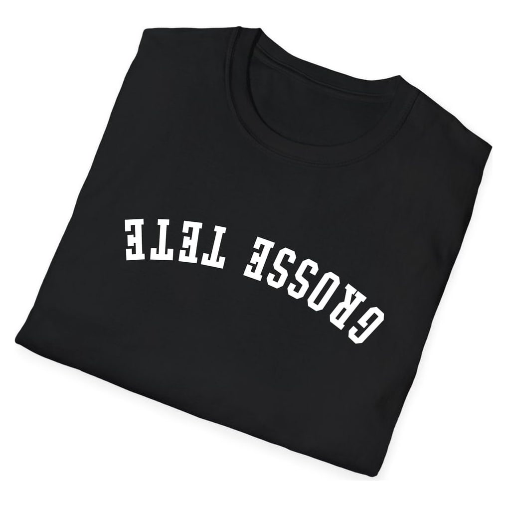 Grosse Tete ARCHED - UPSIDE DOWN — Black — view 4
