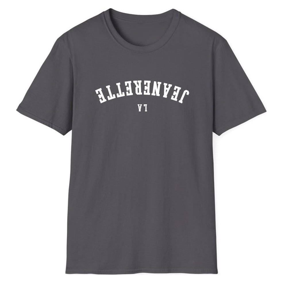 JEANERETTE LOUISIANA ARCHED - UPSIDE DOWN — Charcoal