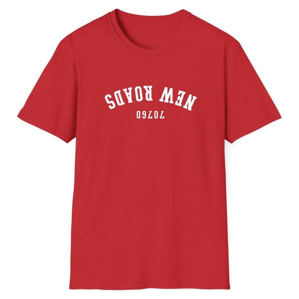 NEW ROADS 70760 ARCHED - UPSIDE DOWN — Red