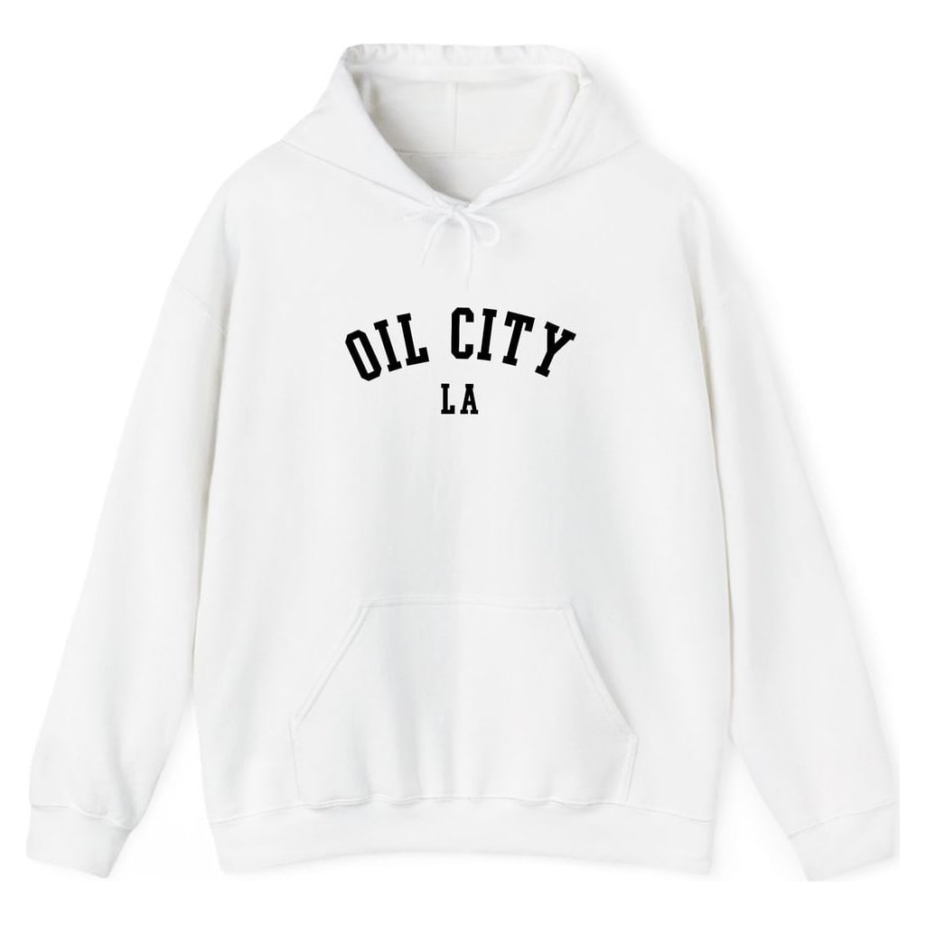 OIL CITY LOUISIANA ARCHED — White