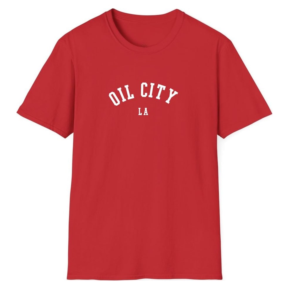 OIL CITY LOUISIANA ARCHED — Red