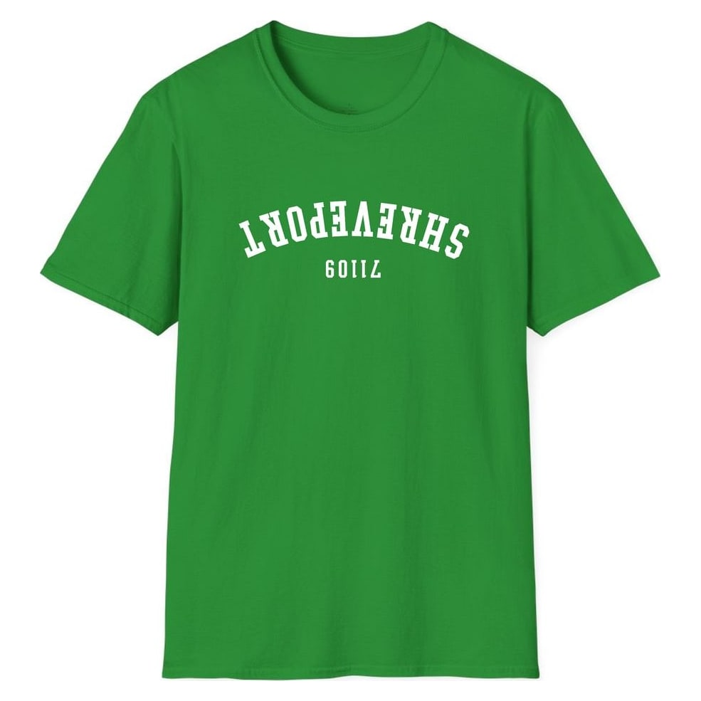 Shreveport 71109 Arched - Upside Down — Irish Green