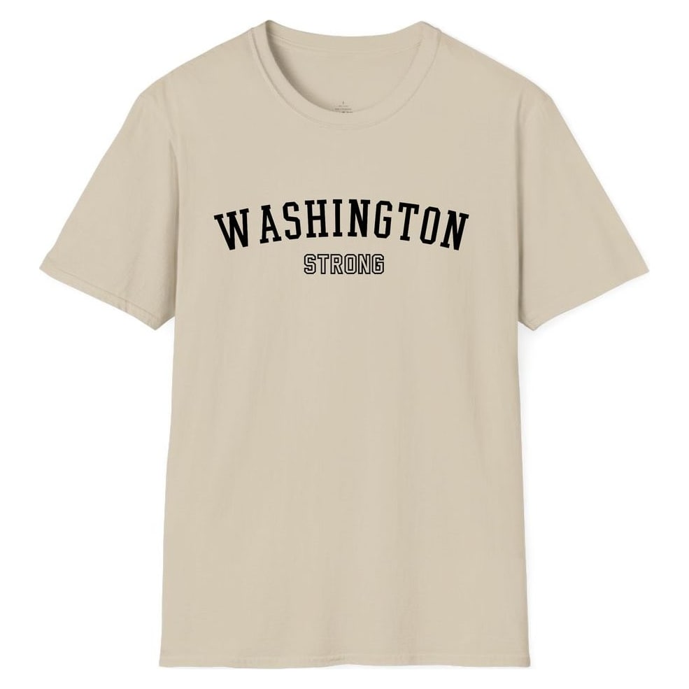 WASHINGTON STRONG — Sand