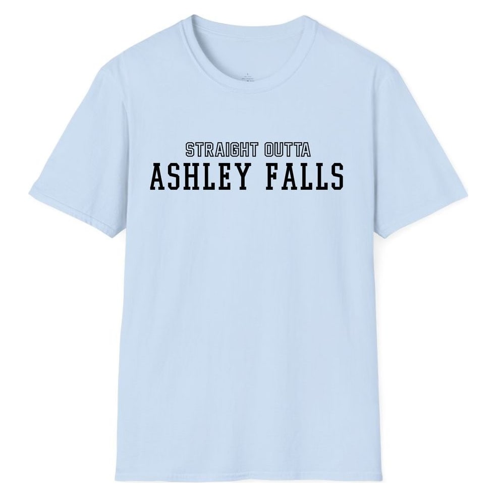 STRAIGHT OUTTA ASHLEY FALLS — Light Blue