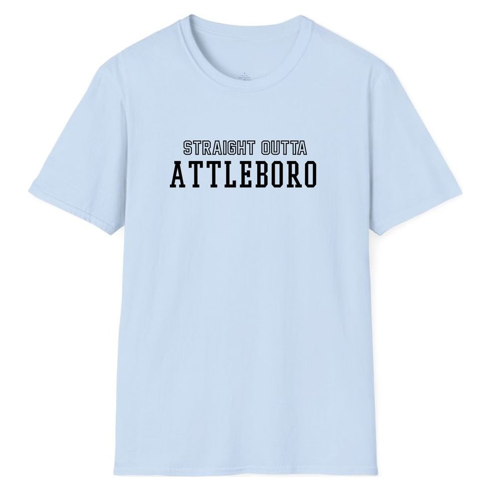 STRAIGHT OUTTA ATTLEBORO — Light Blue