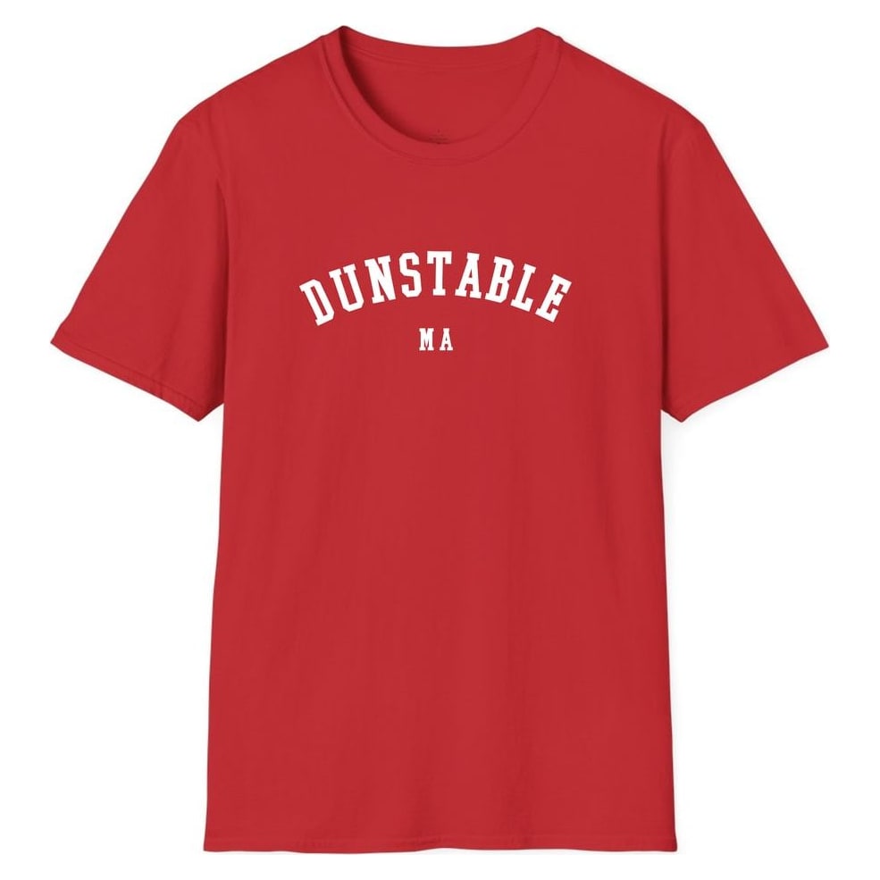 DUNSTABLE MASSACHUSETTS ARCHED — Red