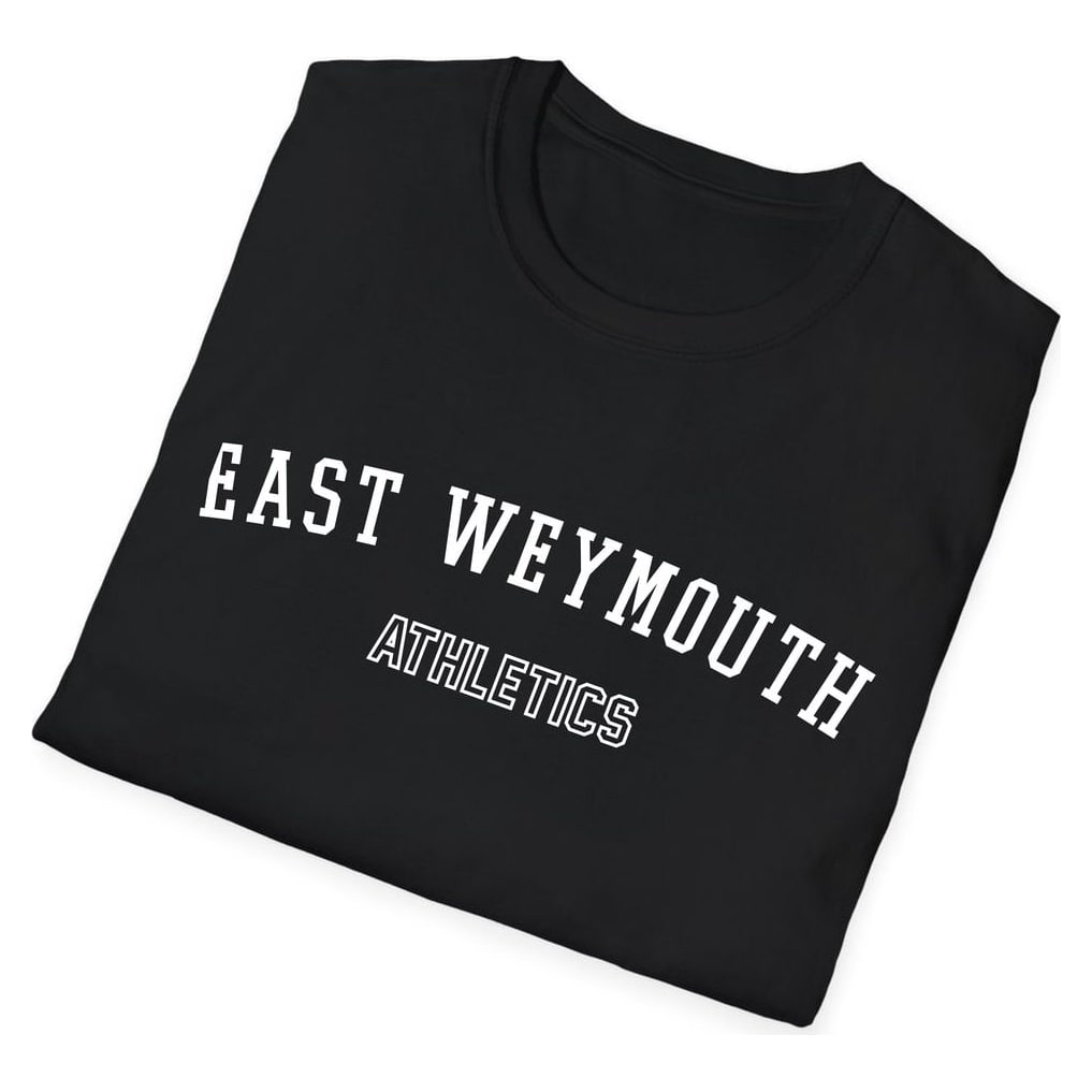 East Weymouth ATHLETICS — Black — view 4