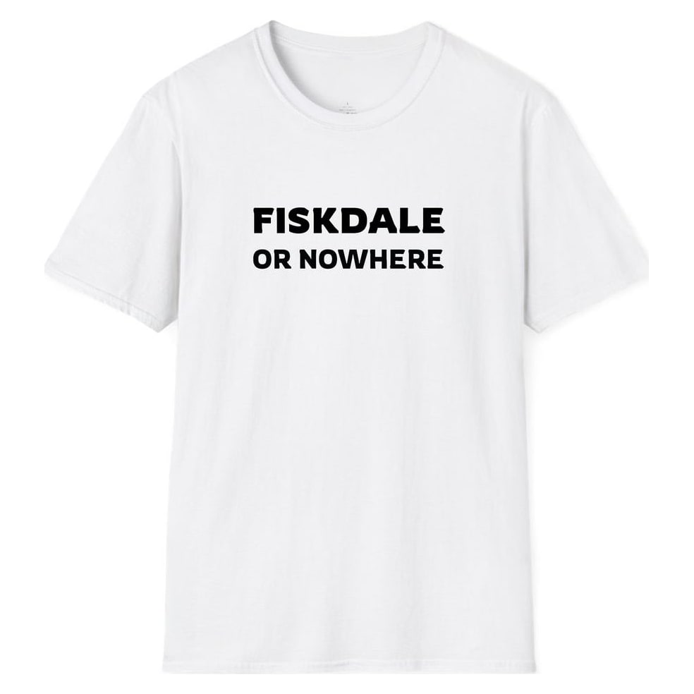 FISKDALE OR NOWHERE — White