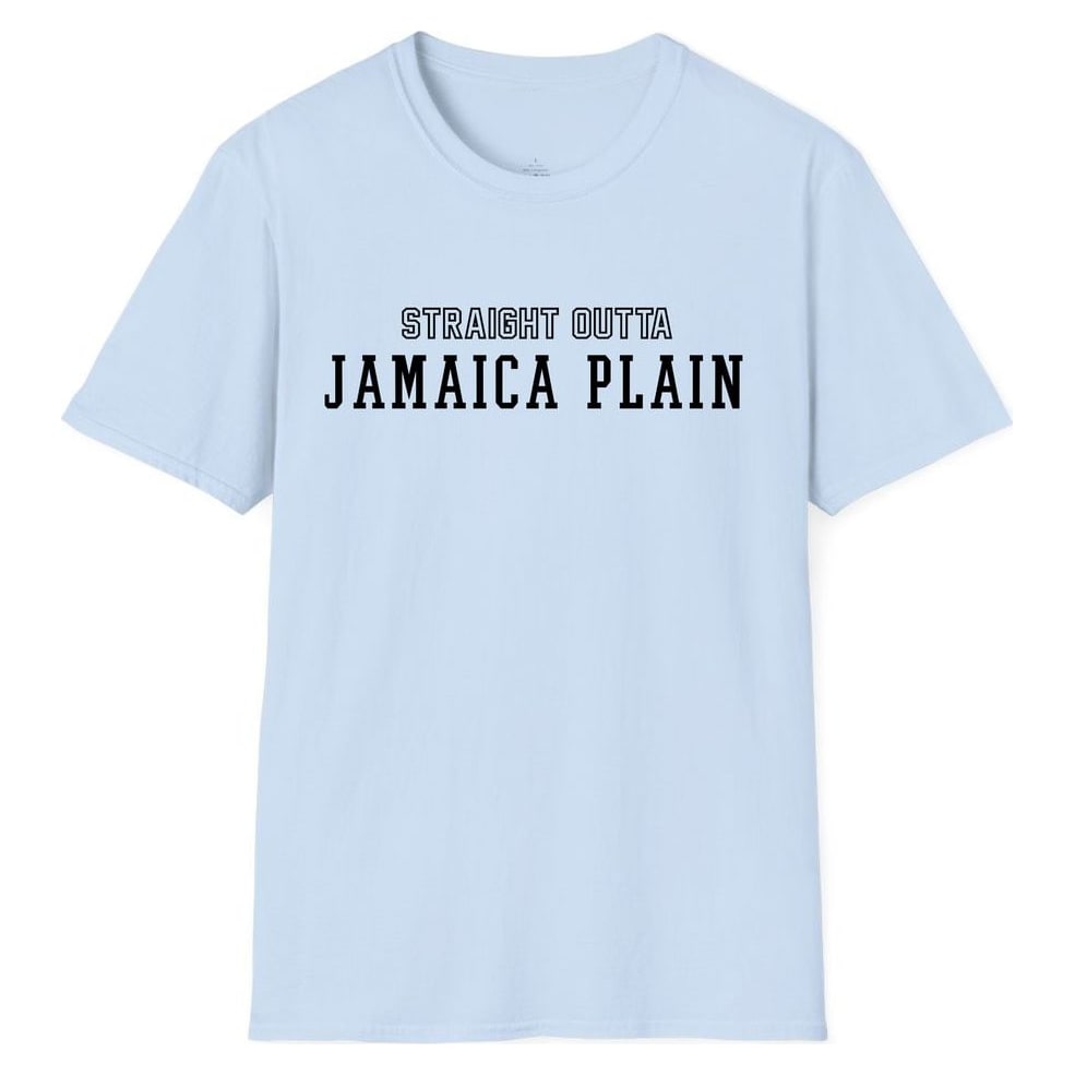 STRAIGHT OUTTA JAMAICA PLAIN — Light Blue