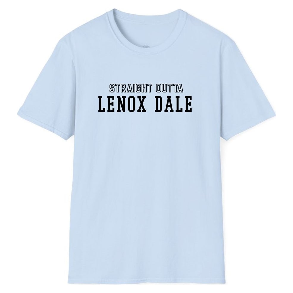 STRAIGHT OUTTA LENOX DALE — Light Blue