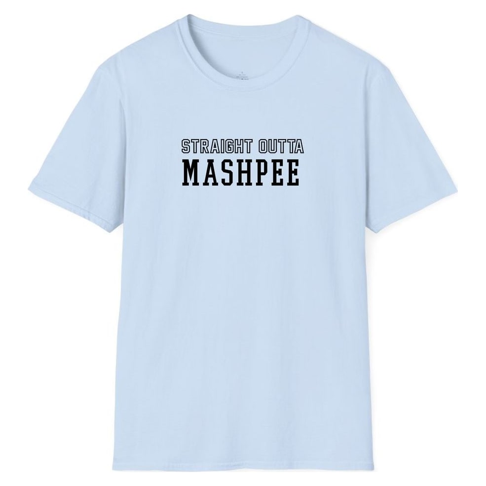 STRAIGHT OUTTA MASHPEE — Light Blue