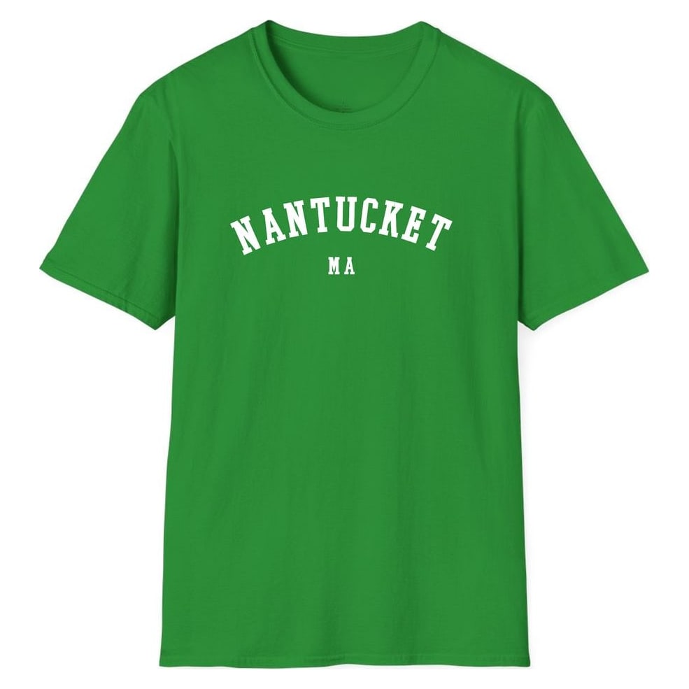 NANTUCKET MASSACHUSETTS ARCHED — Irish Green