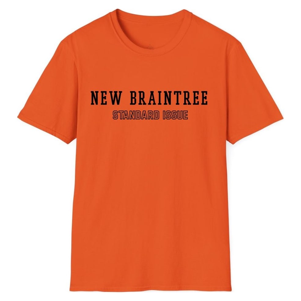 NEW BRAINTREE STANDARD ISSUE — Orange
