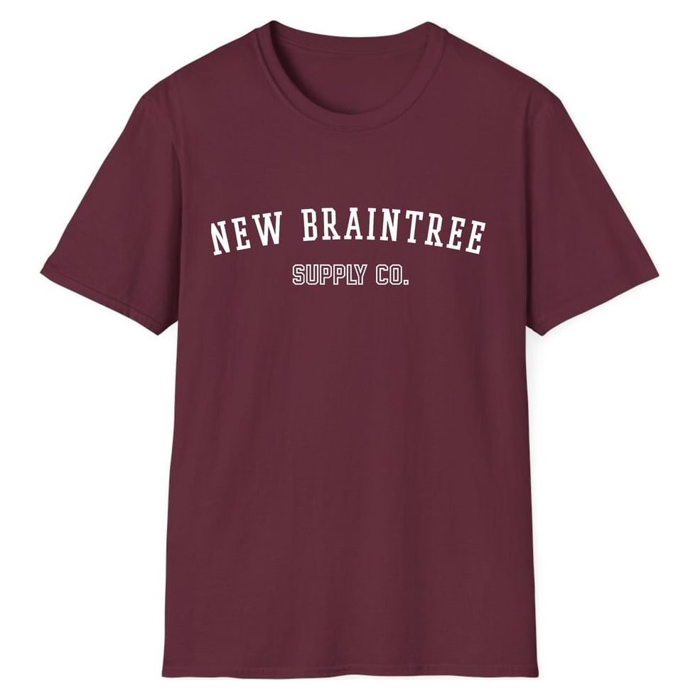 NEW BRAINTREE SUPPLY CO. — Maroon