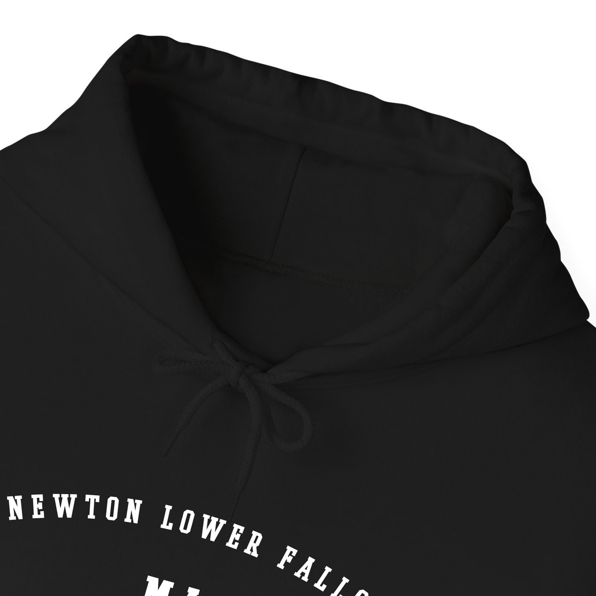 Newton Lower Falls MASSACHUSETTS ARCHED — Black — view 4