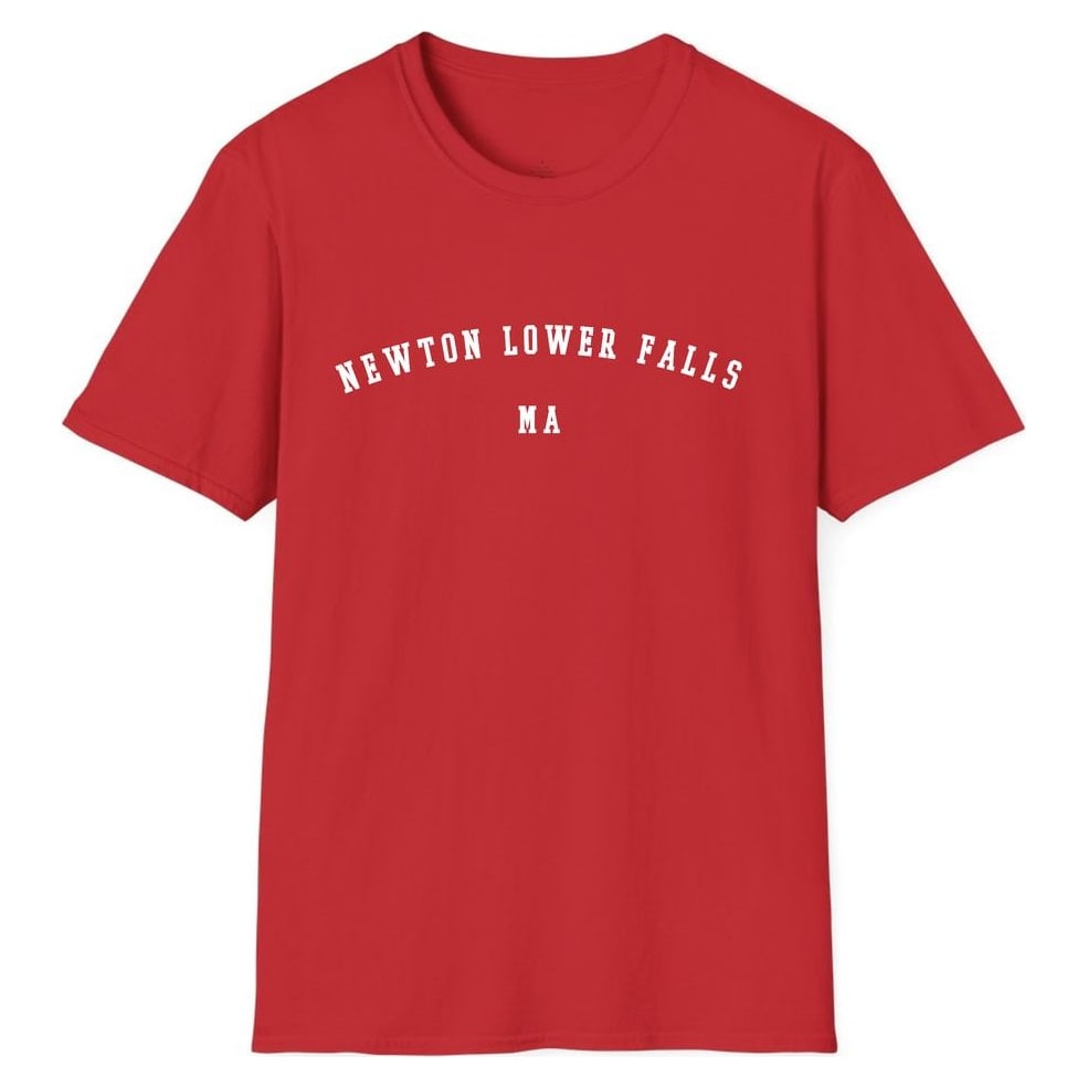 NEWTON LOWER FALLS MASSACHUSETTS ARCHED — Red