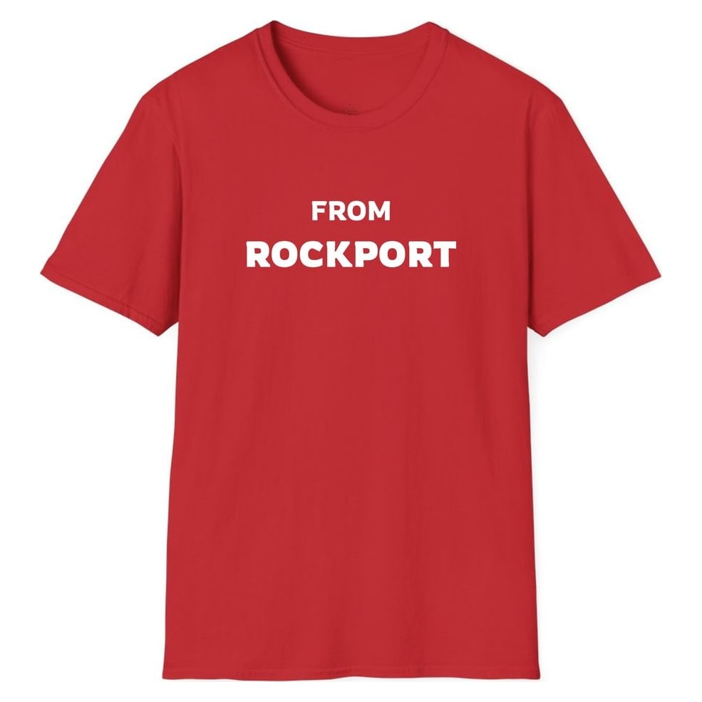 FROM ROCKPORT — Red
