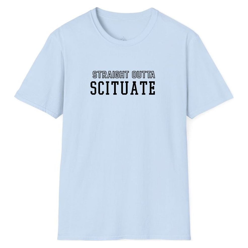 STRAIGHT OUTTA SCITUATE — Light Blue