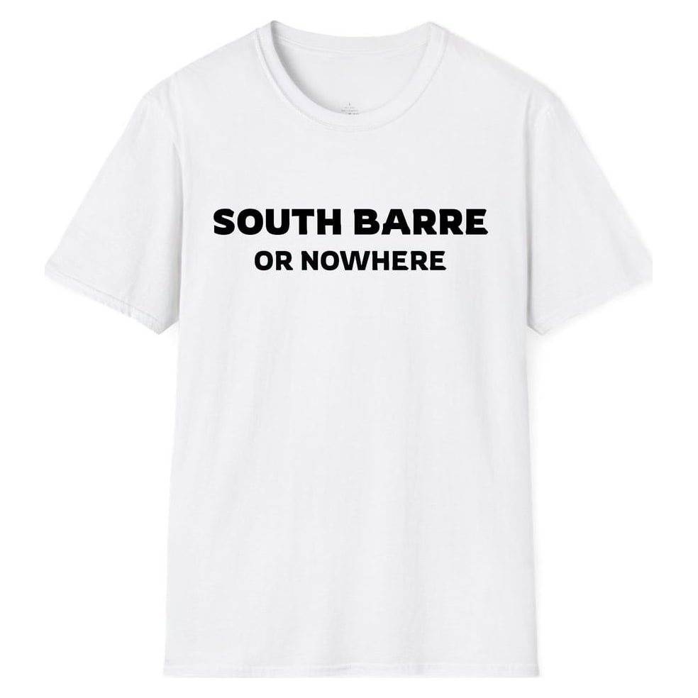SOUTH BARRE OR NOWHERE — White