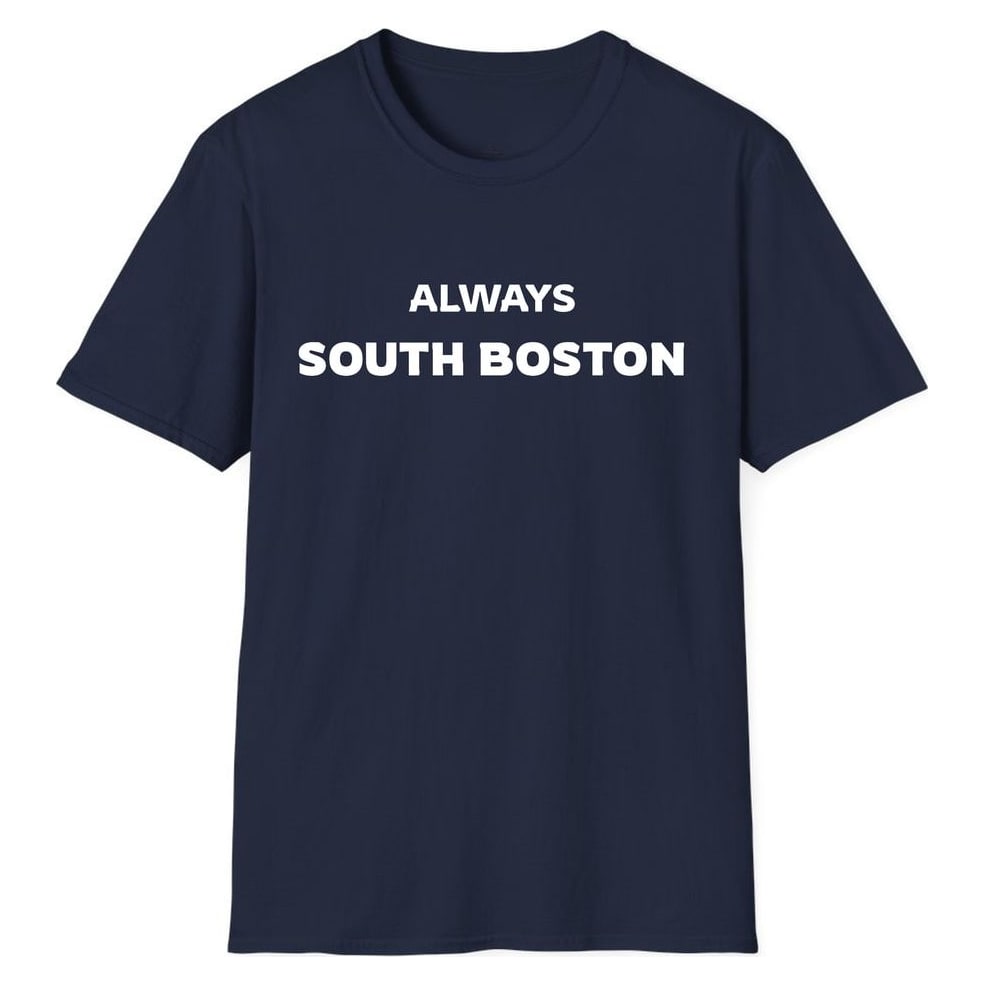 ALWAYS SOUTH BOSTON — Navy