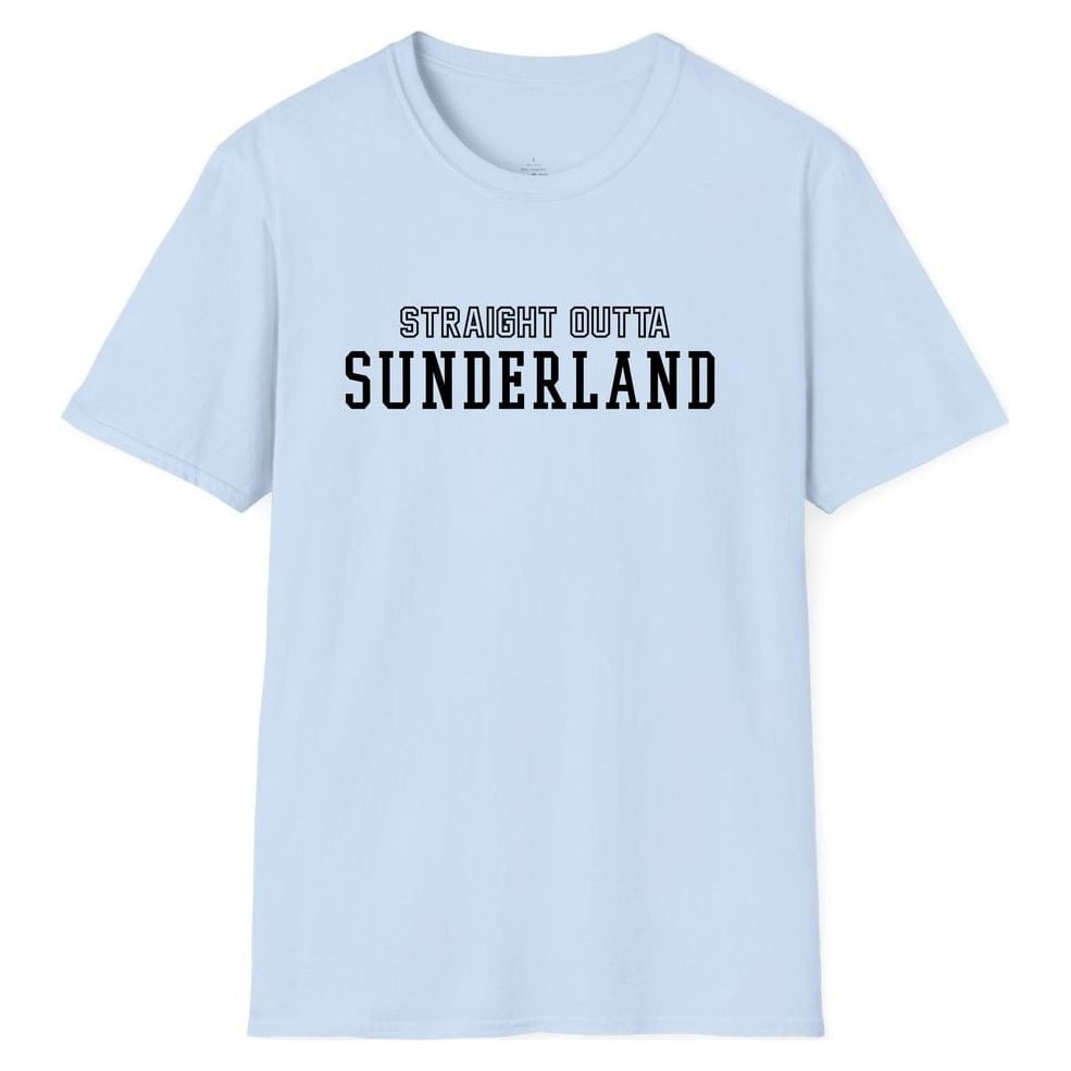 STRAIGHT OUTTA SUNDERLAND — Light Blue