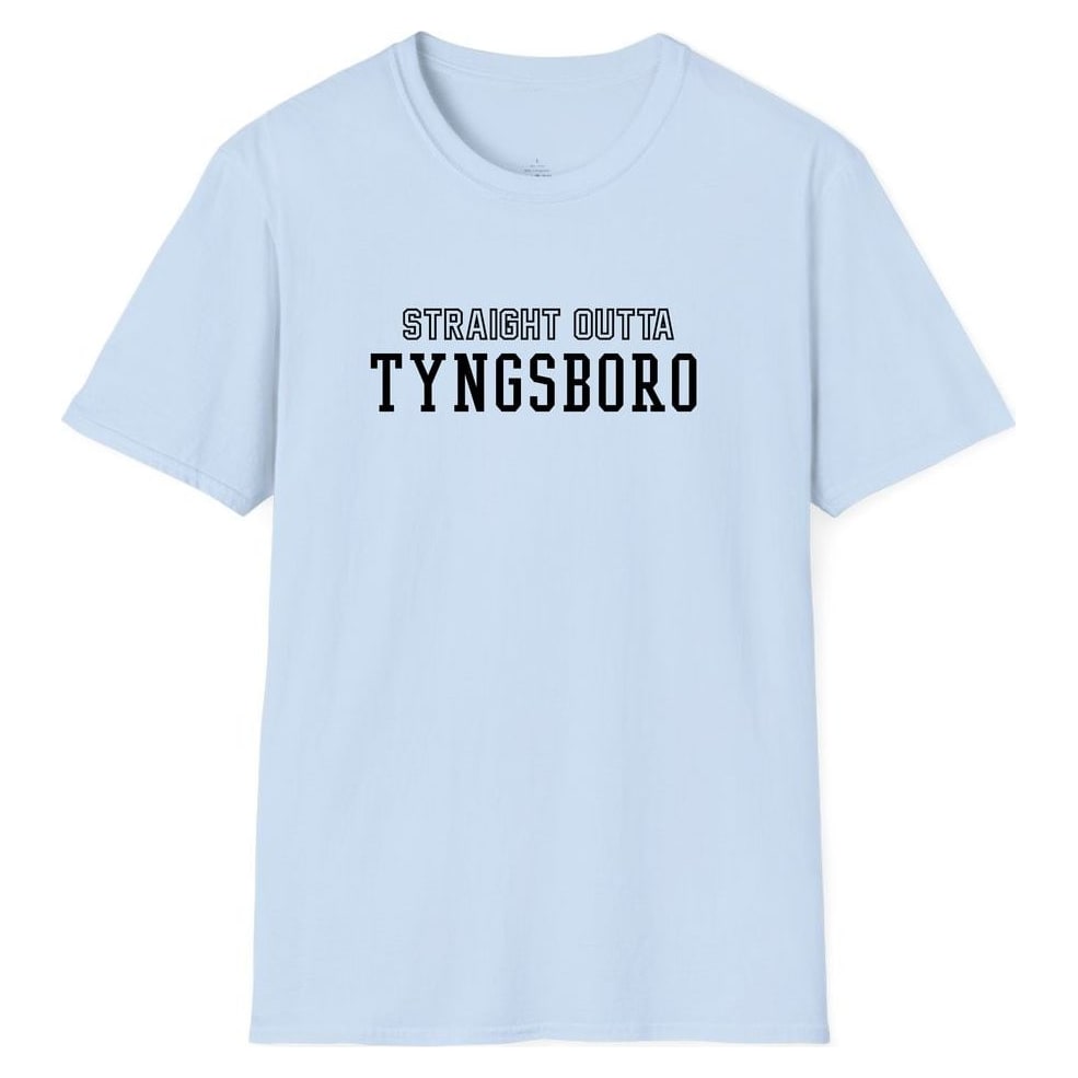 STRAIGHT OUTTA TYNGSBORO — Light Blue