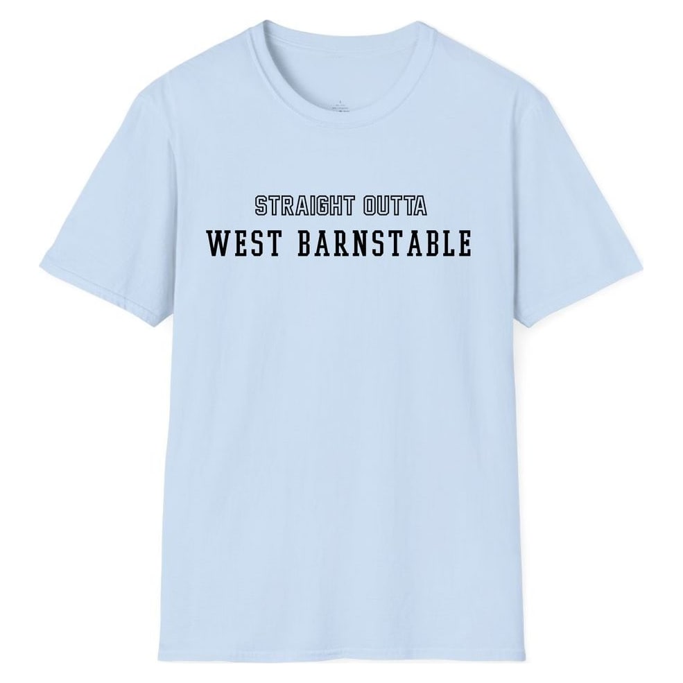 STRAIGHT OUTTA WEST BARNSTABLE — Light Blue