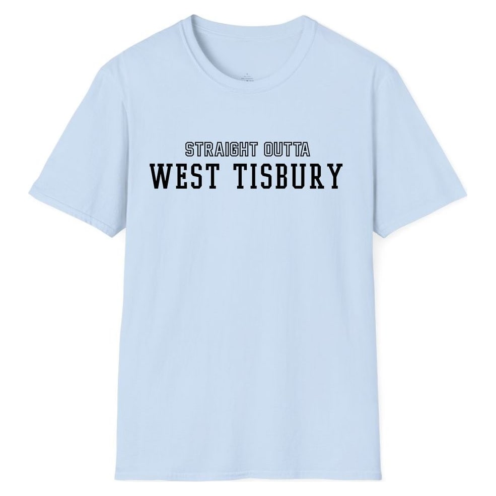 STRAIGHT OUTTA WEST TISBURY — Light Blue