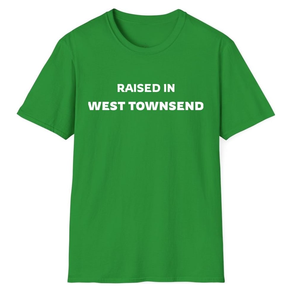 RAISED IN WEST TOWNSEND — Irish Green