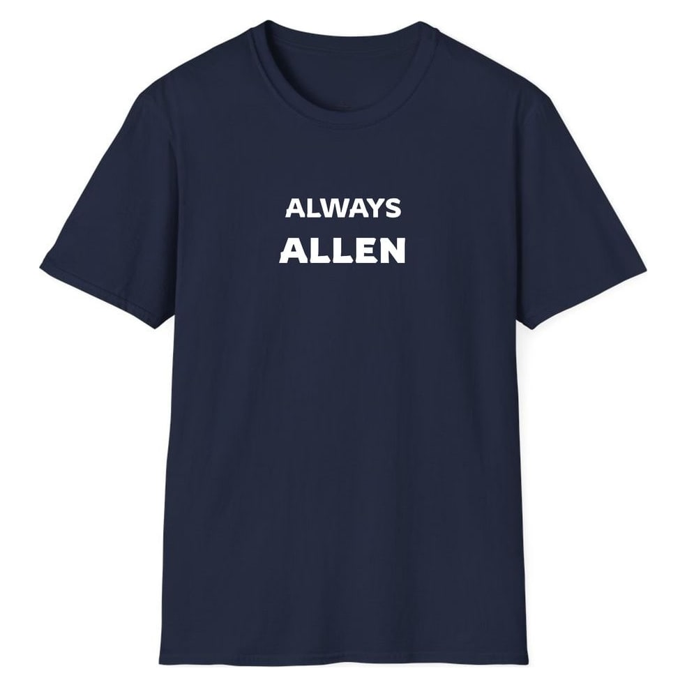 ALWAYS ALLEN — Navy