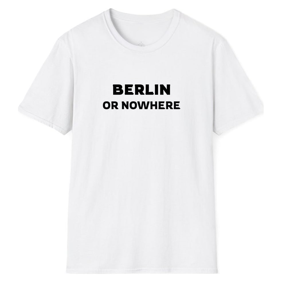 BERLIN OR NOWHERE — White