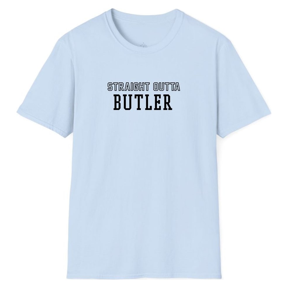 STRAIGHT OUTTA BUTLER — Light Blue