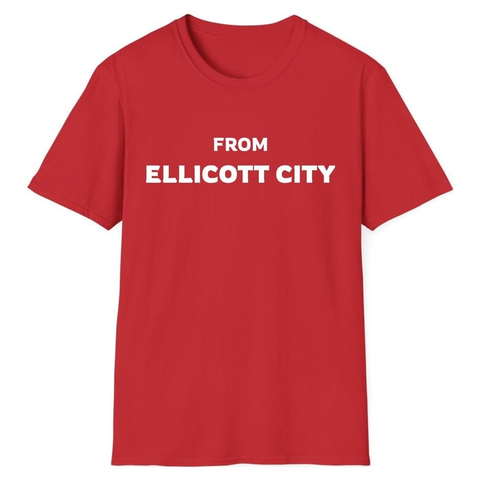 FROM ELLICOTT CITY — Red