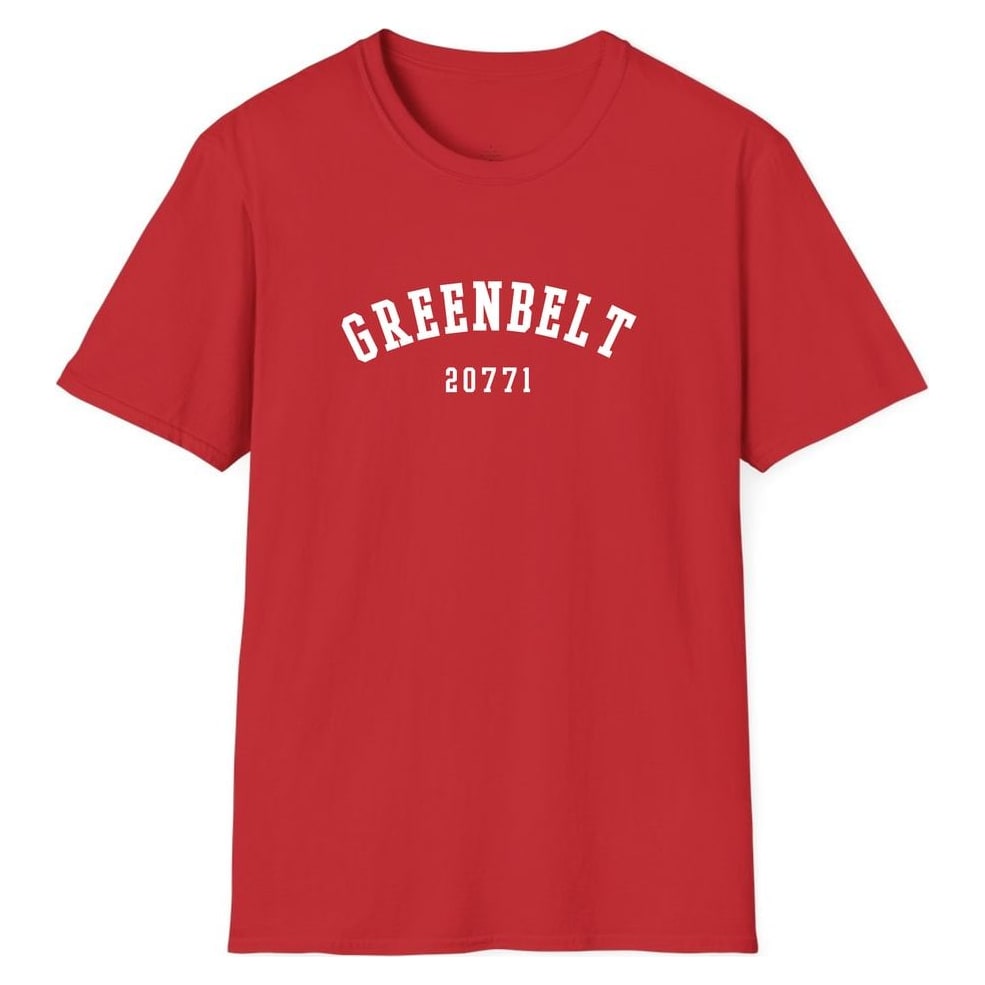 GREENBELT 20771 ARCHED — Red
