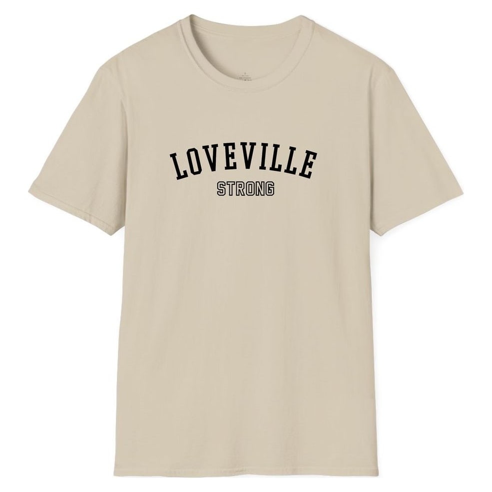 LOVEVILLE STRONG — Sand