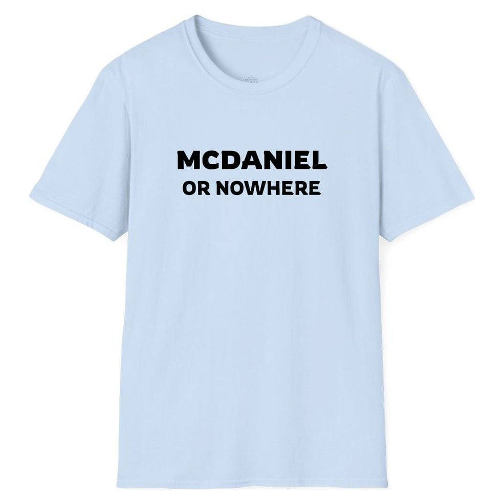 MCDANIEL OR NOWHERE — Light Blue