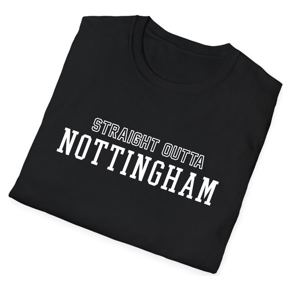 STRAIGHT OUTTA Nottingham — Black — view 4