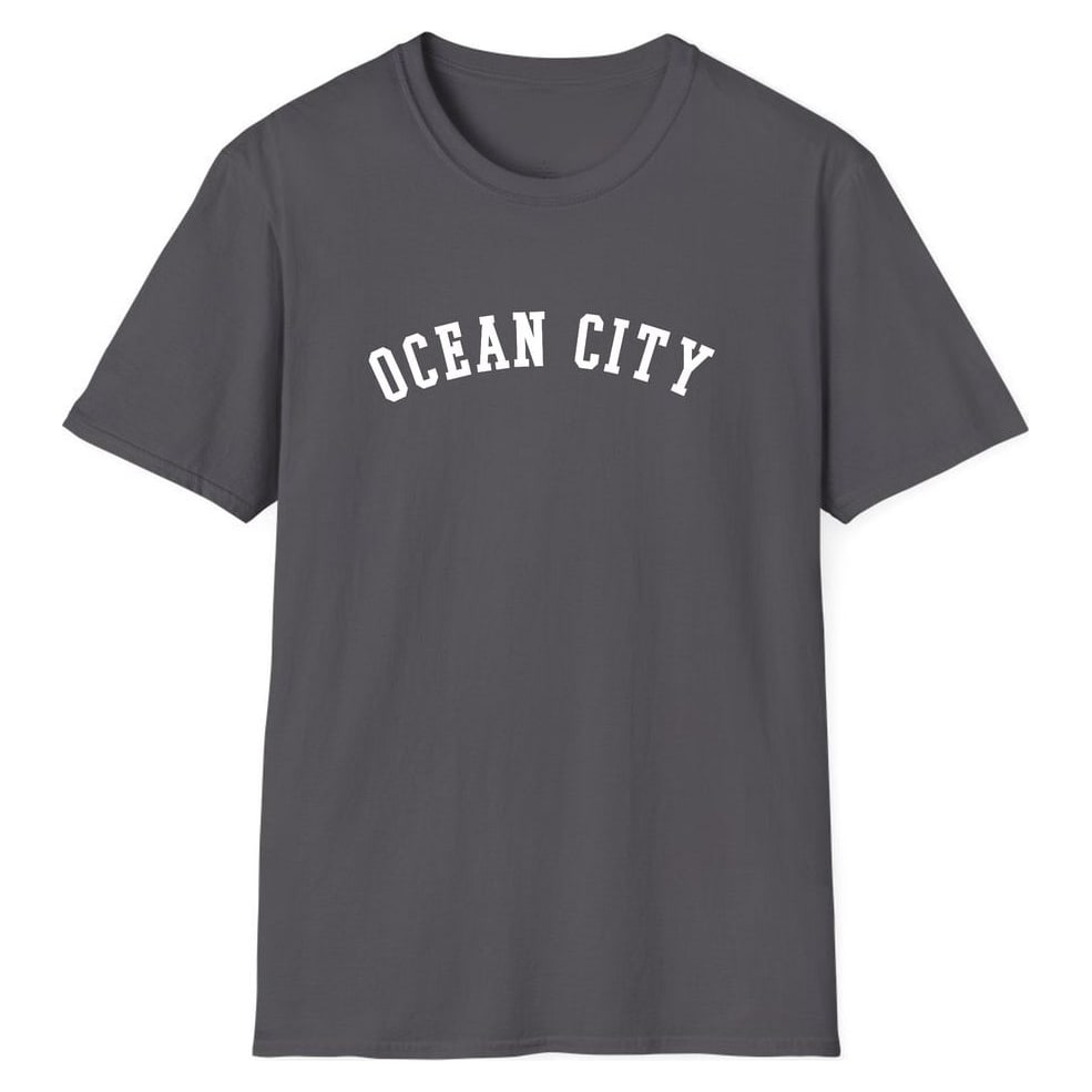 OCEAN CITY ARCHED — Charcoal