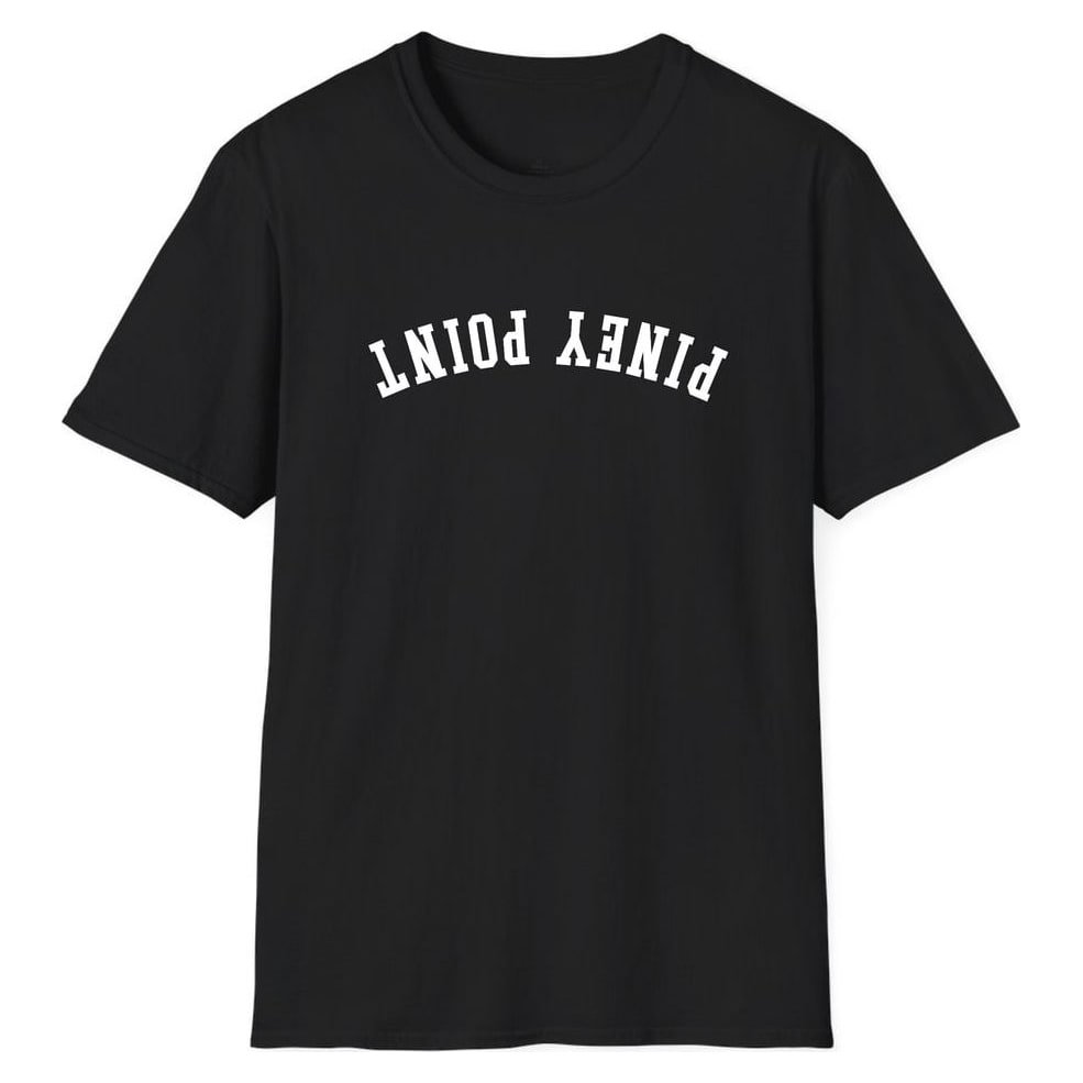 Piney Point ARCHED - UPSIDE DOWN — Unisex Softstyle T-Shirt