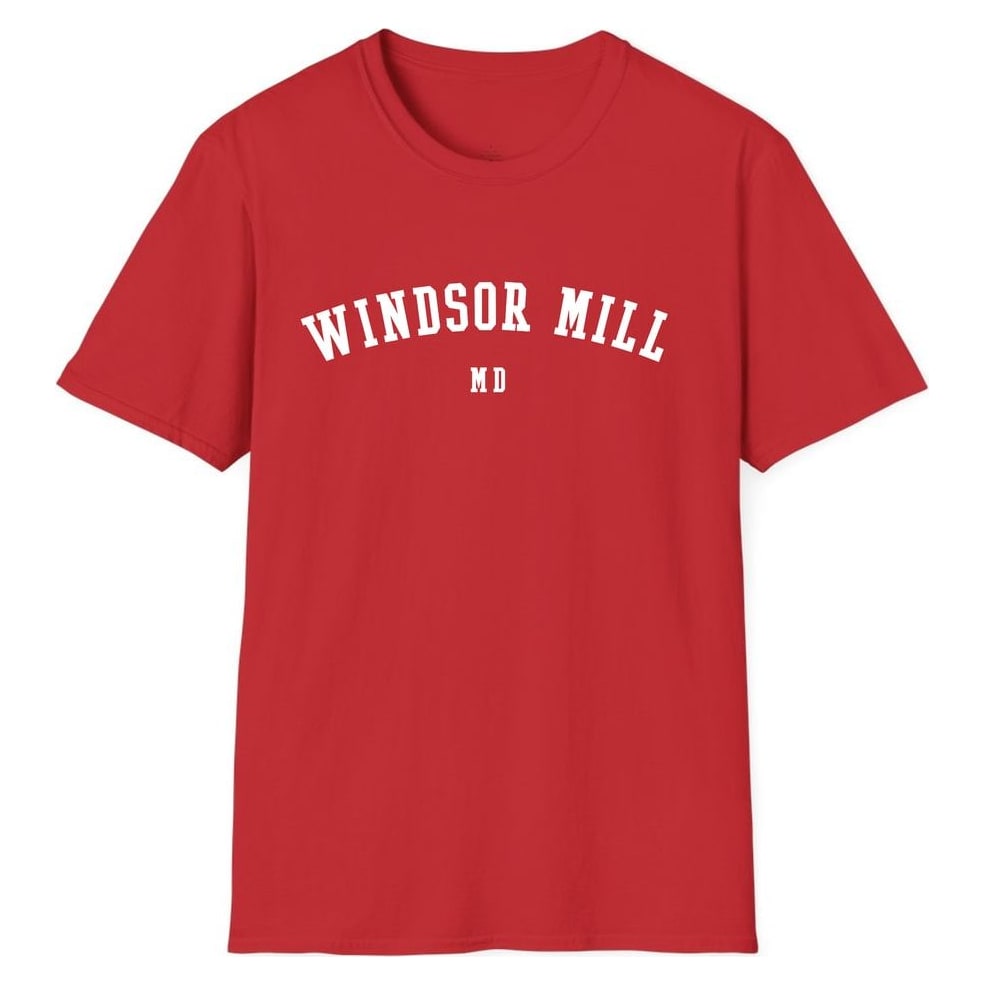 WINDSOR MILL MARYLAND ARCHED — Red