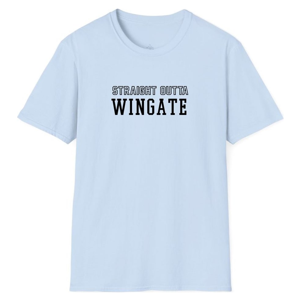 STRAIGHT OUTTA WINGATE — Light Blue