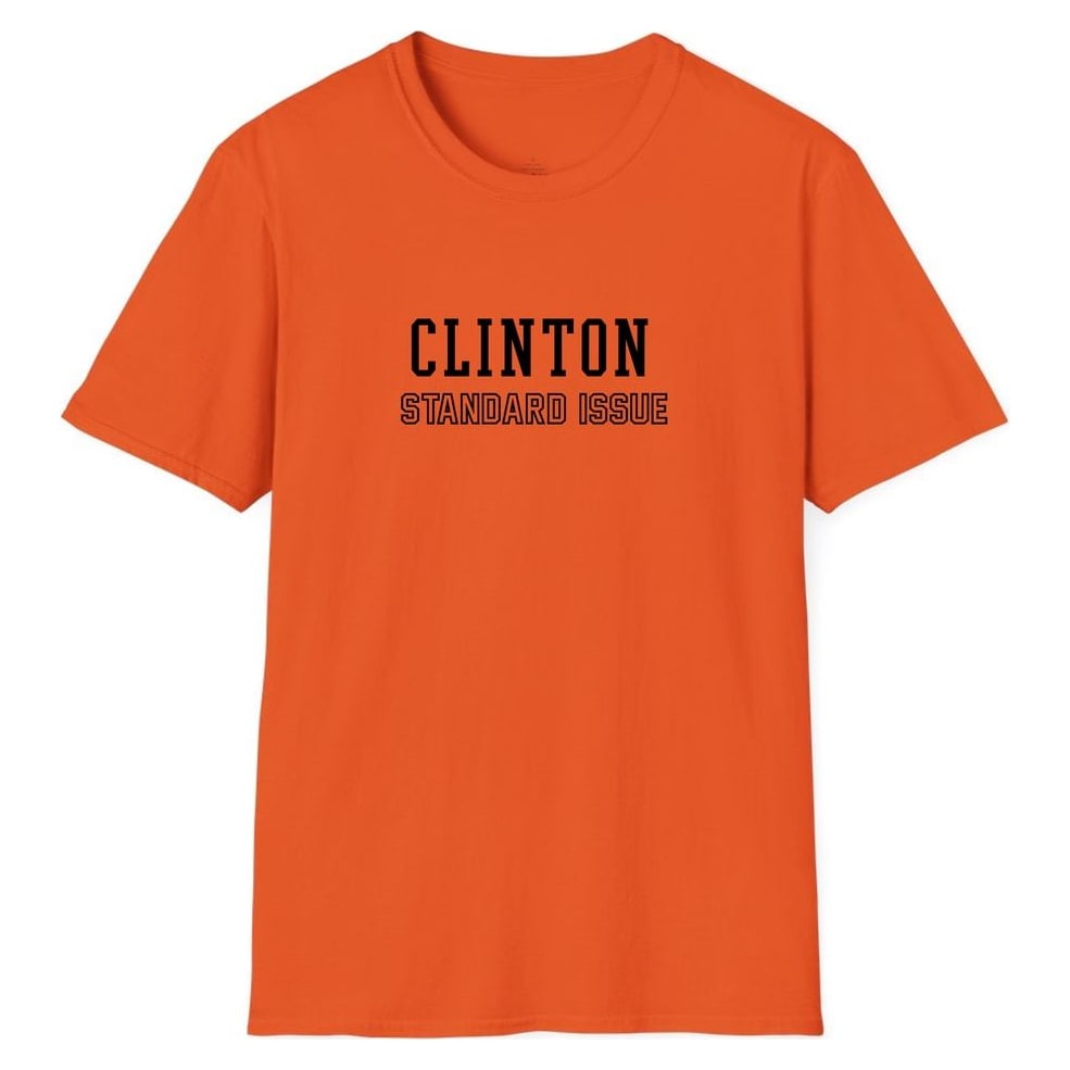 CLINTON STANDARD ISSUE — Orange