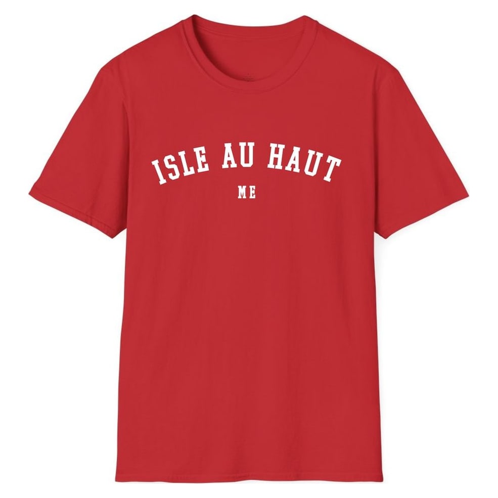 ISLE AU HAUT MAINE ARCHED — Red