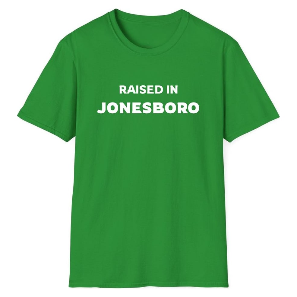 RAISED IN JONESBORO — Irish Green